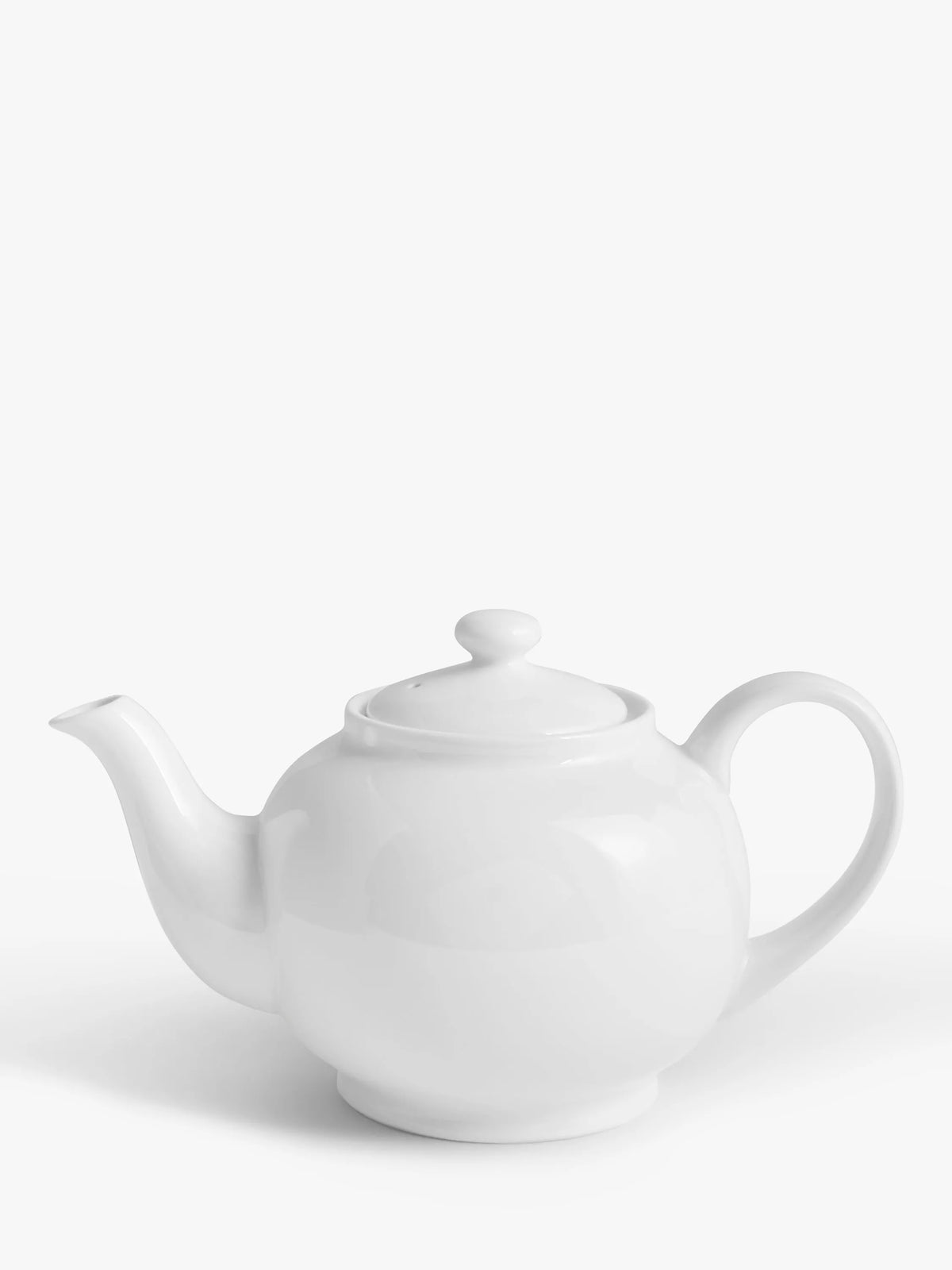 John Lewis fine china teapot 1.1L white (British brand)