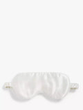 John Lewis silk eye mask white, UK version