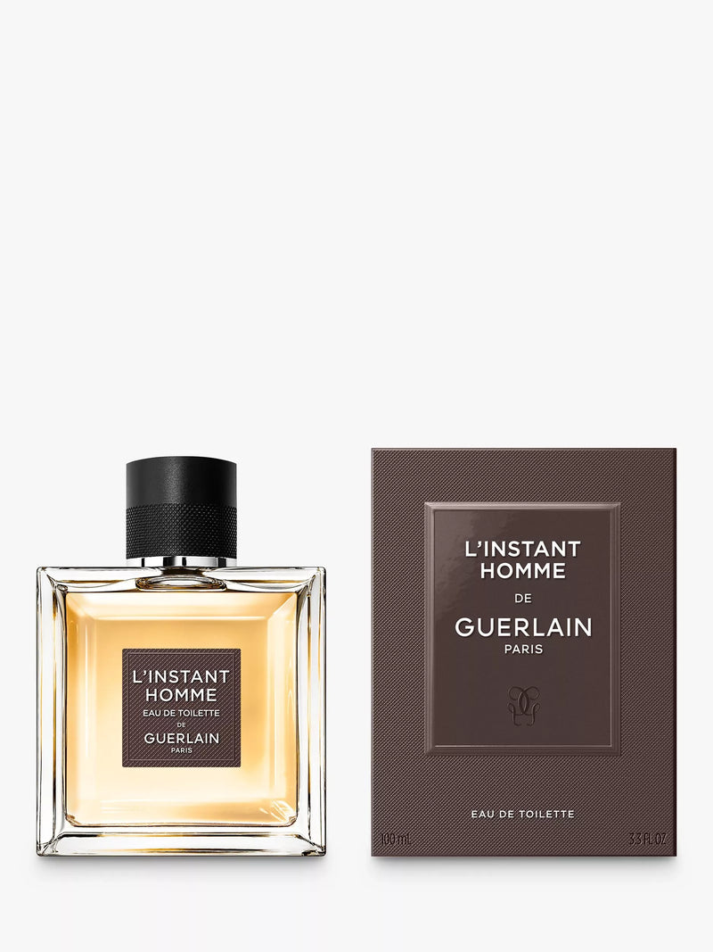 Guerlain L'Instant pour Homme eau de toilette 100ml, imported from the UK
