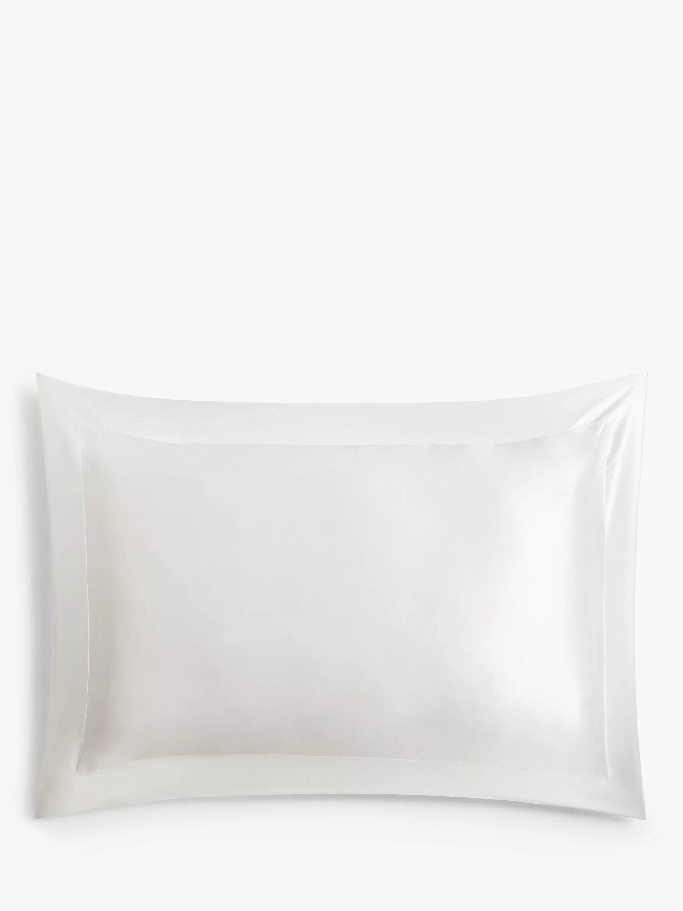 John Lewis Organic Mulberry Silk Oxford Pillowcase Standard, UK version