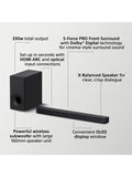 Sony HT-SD40 soundbar with wireless subwoofer - British product