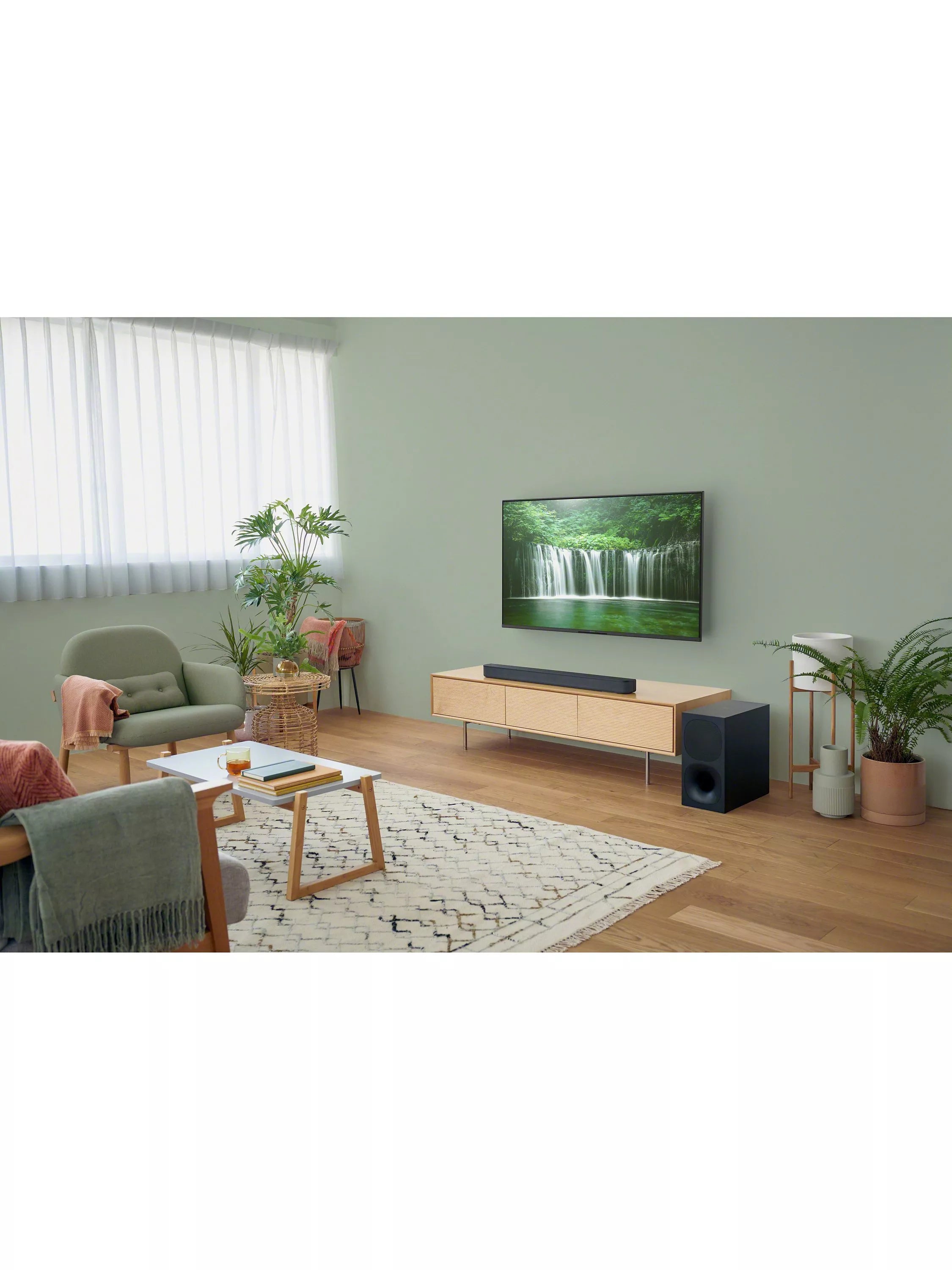 Sony HT-SD40 soundbar with wireless subwoofer - British product