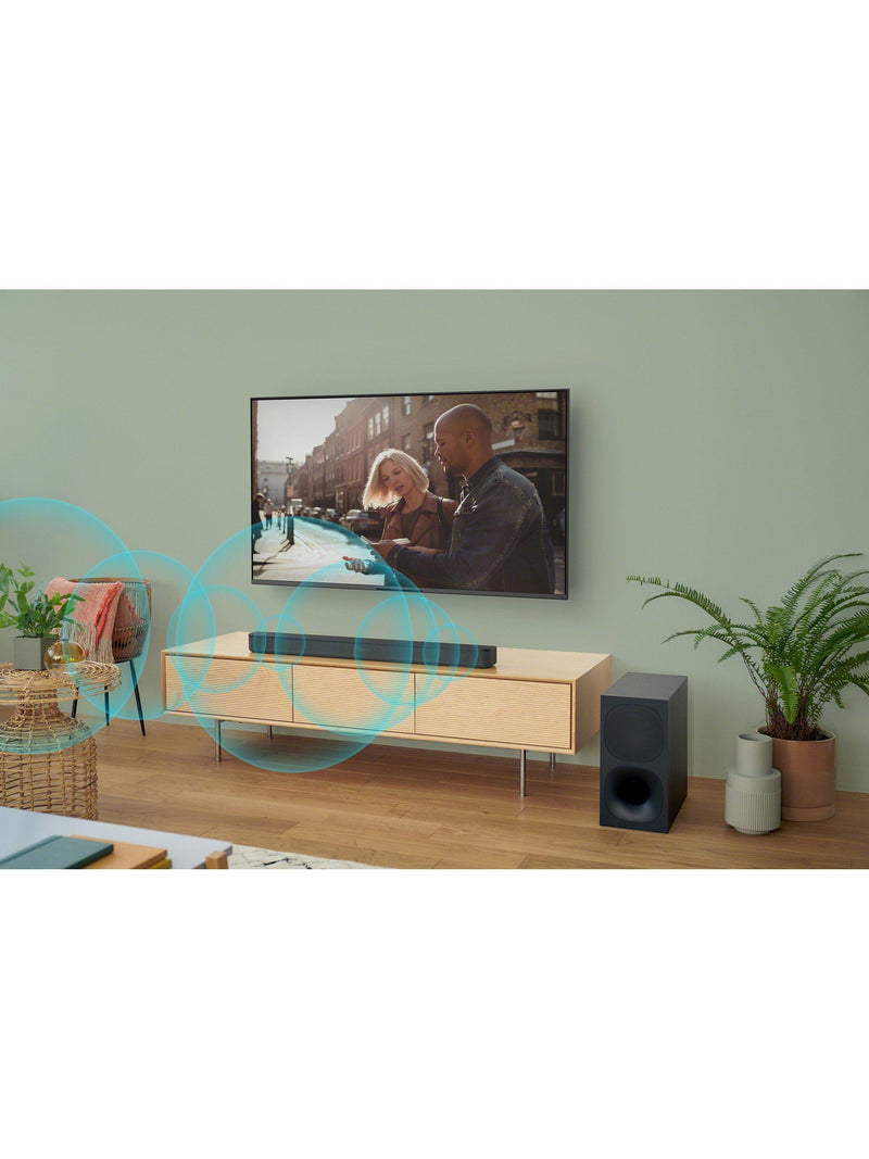Sony HT-SD40 soundbar with wireless subwoofer - British product