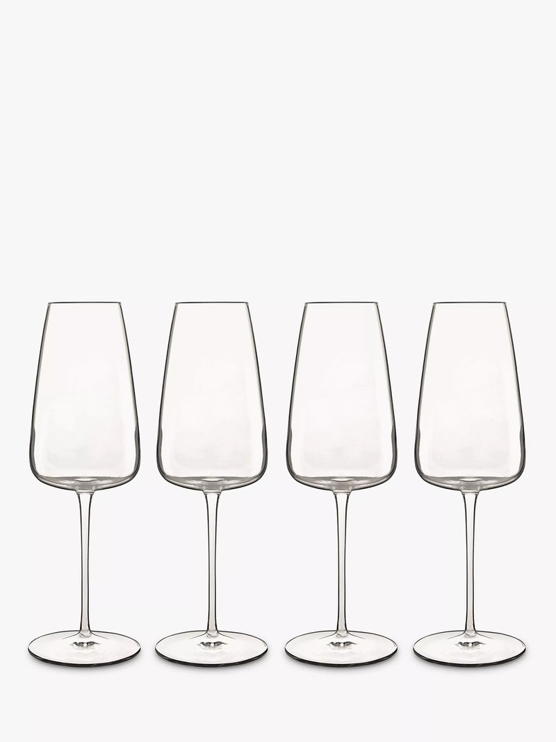 Luigi Bormioli Talismano prosecco glasses set of 4 clear, UK version