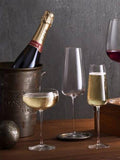 Luigi Bormioli Talismano prosecco glasses set of 4 clear, UK version