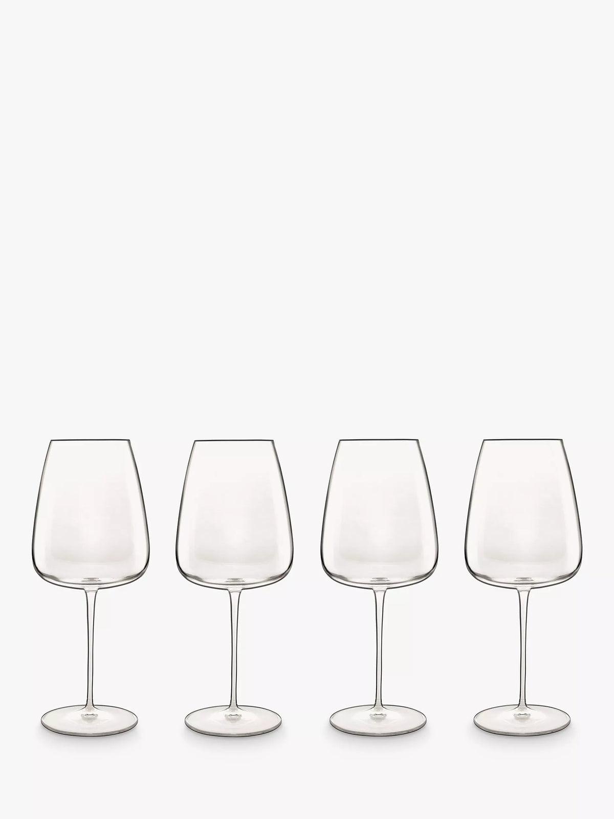 Luigi Bormioli Talismano red wine glass set of 4 700ml (British brand)