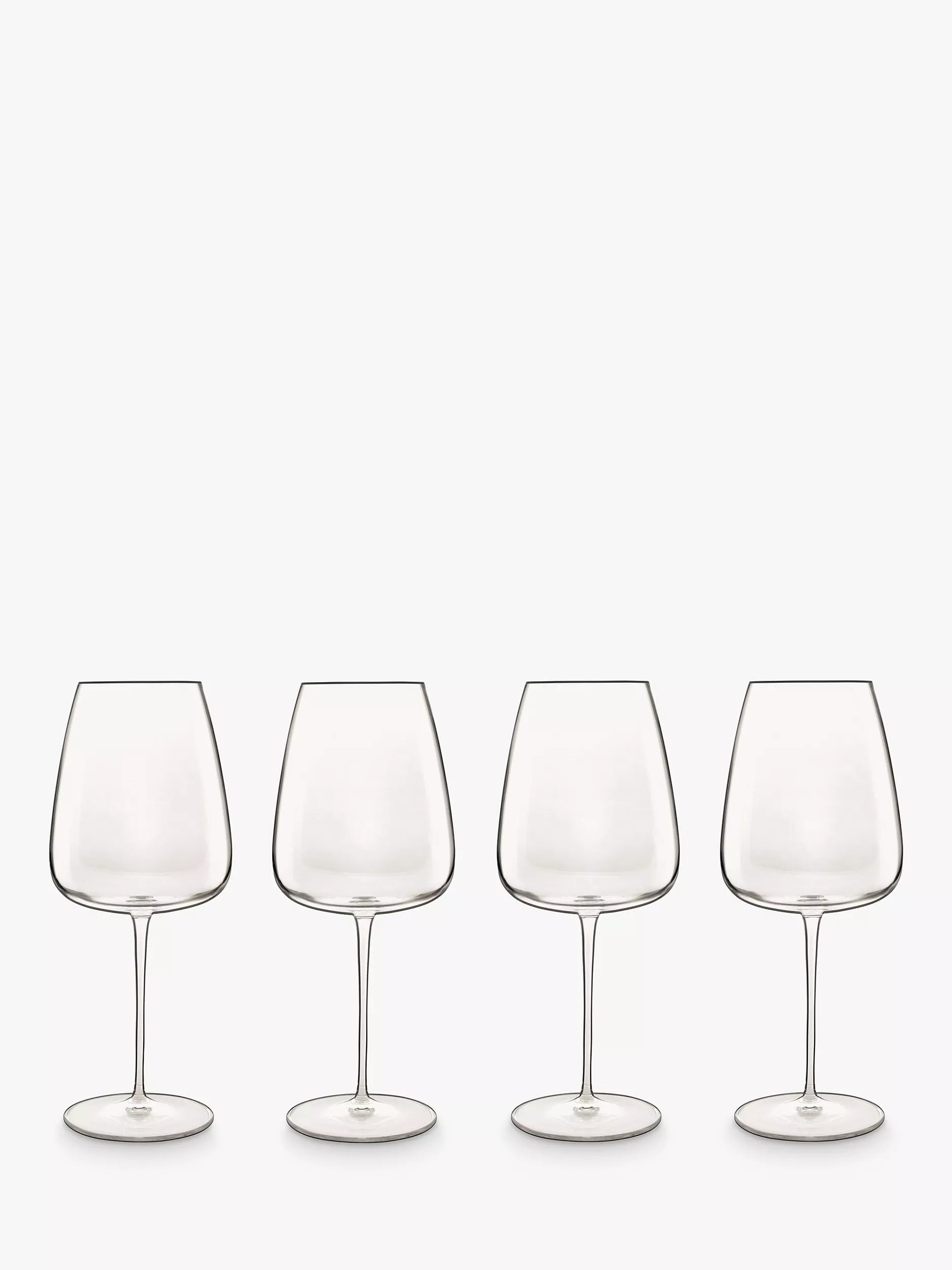 Luigi Bormioli Talismano red wine glass set of 4 700ml (British brand)