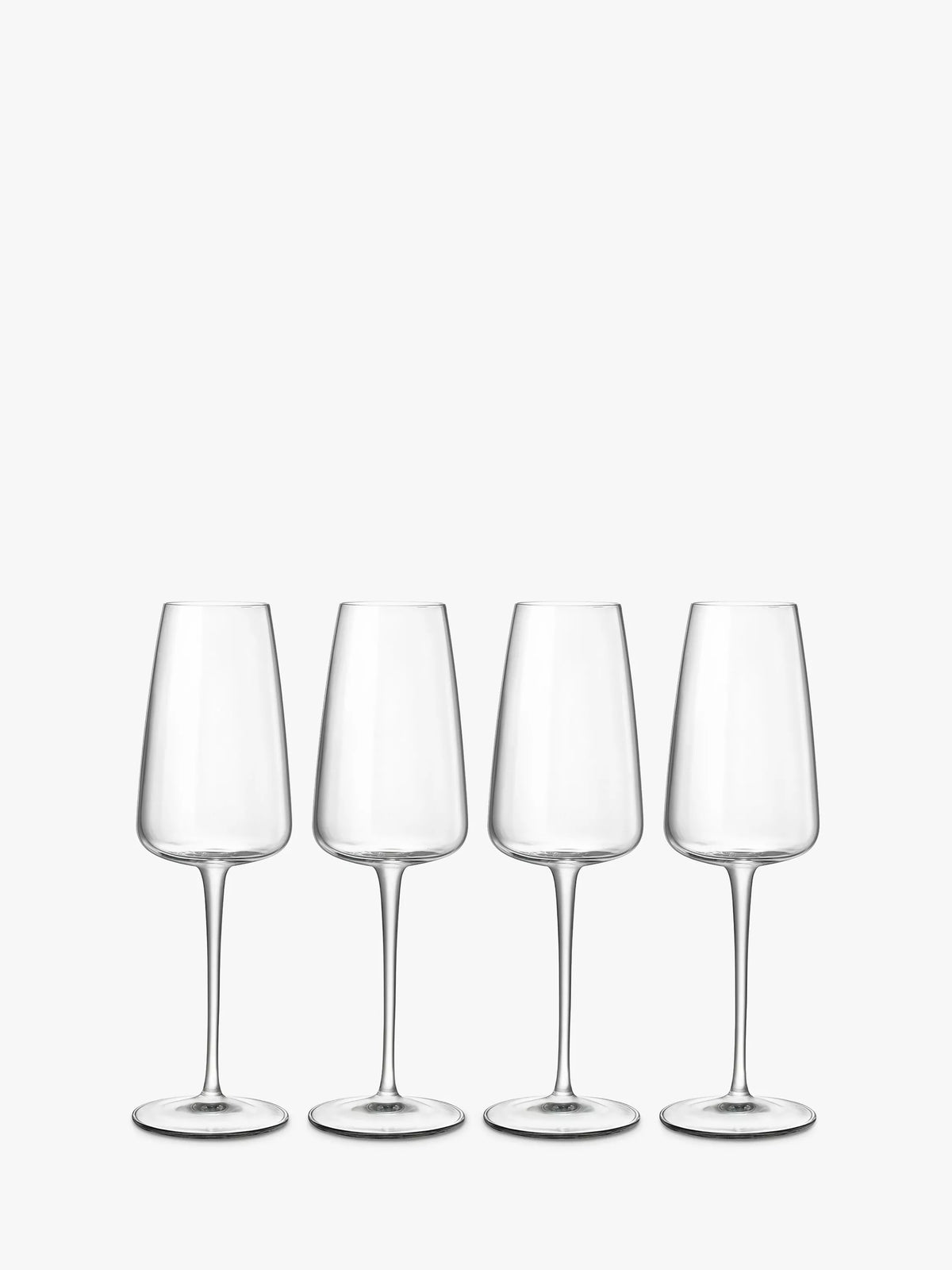 Luigi Bormioli Talismano champagne flute set of 4 210ml (British brand)