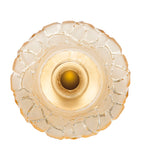 Lalique Crystal Caldera Wall Sconce, UK version