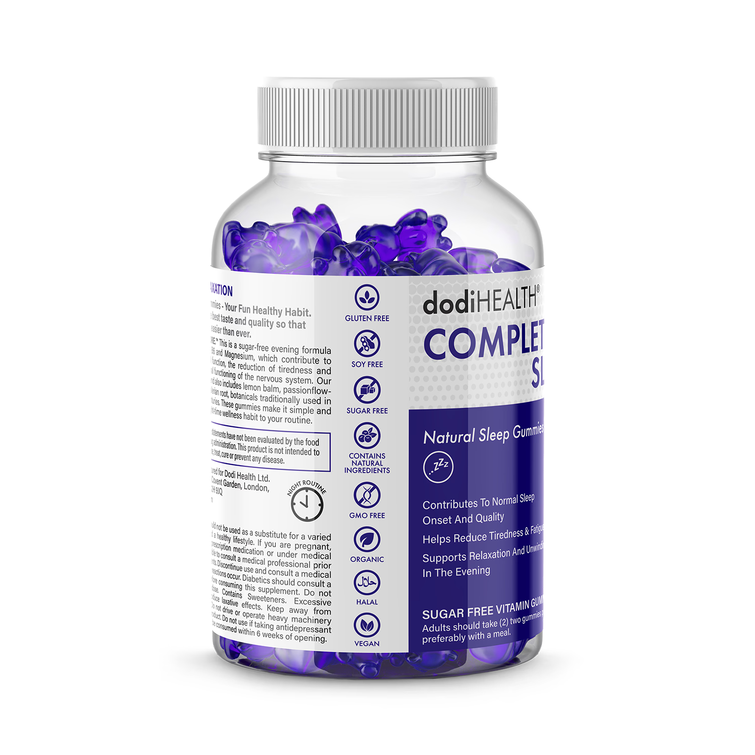 Dodi Health Complete Sleep Gummies - British product