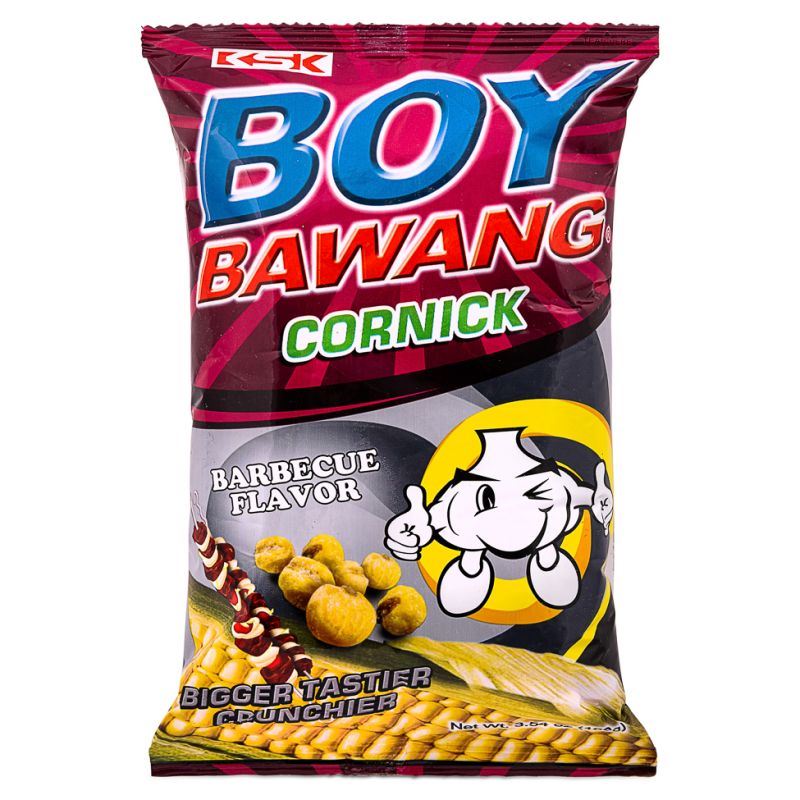 Boy Bawang cornick barbecue flavour fried corn, imported from the UK