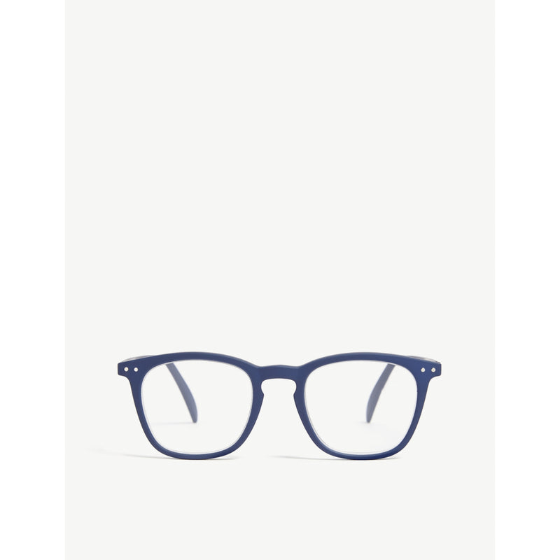 Izipizi reading glasses +2 square acetate frame 14cm (British brand)