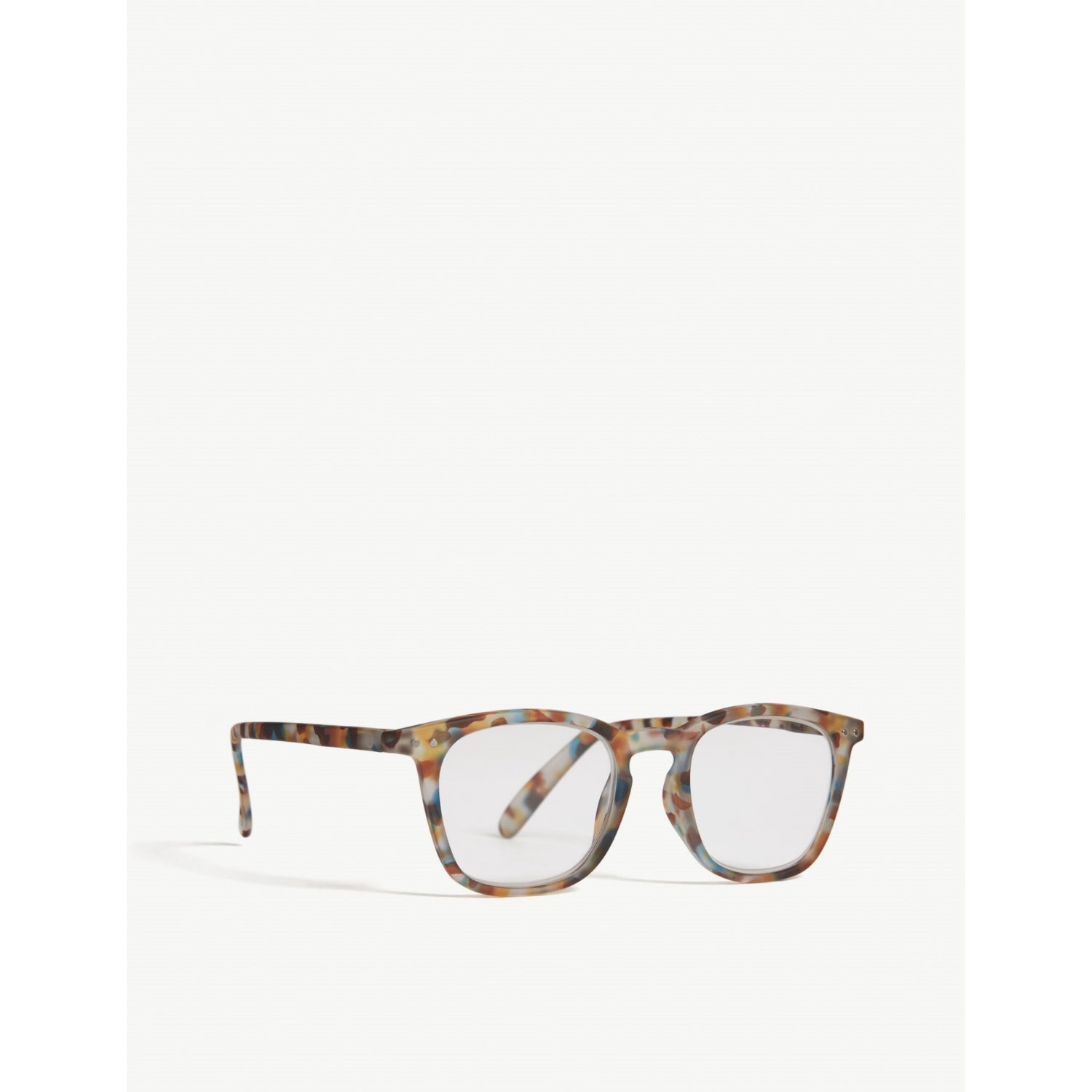 Izipizi reading glasses tortoiseshell square frame +1 - British product