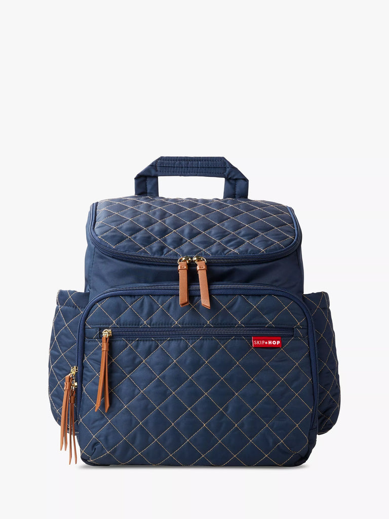 Skip Hop Forma Quilted Changing Backpack, Navy