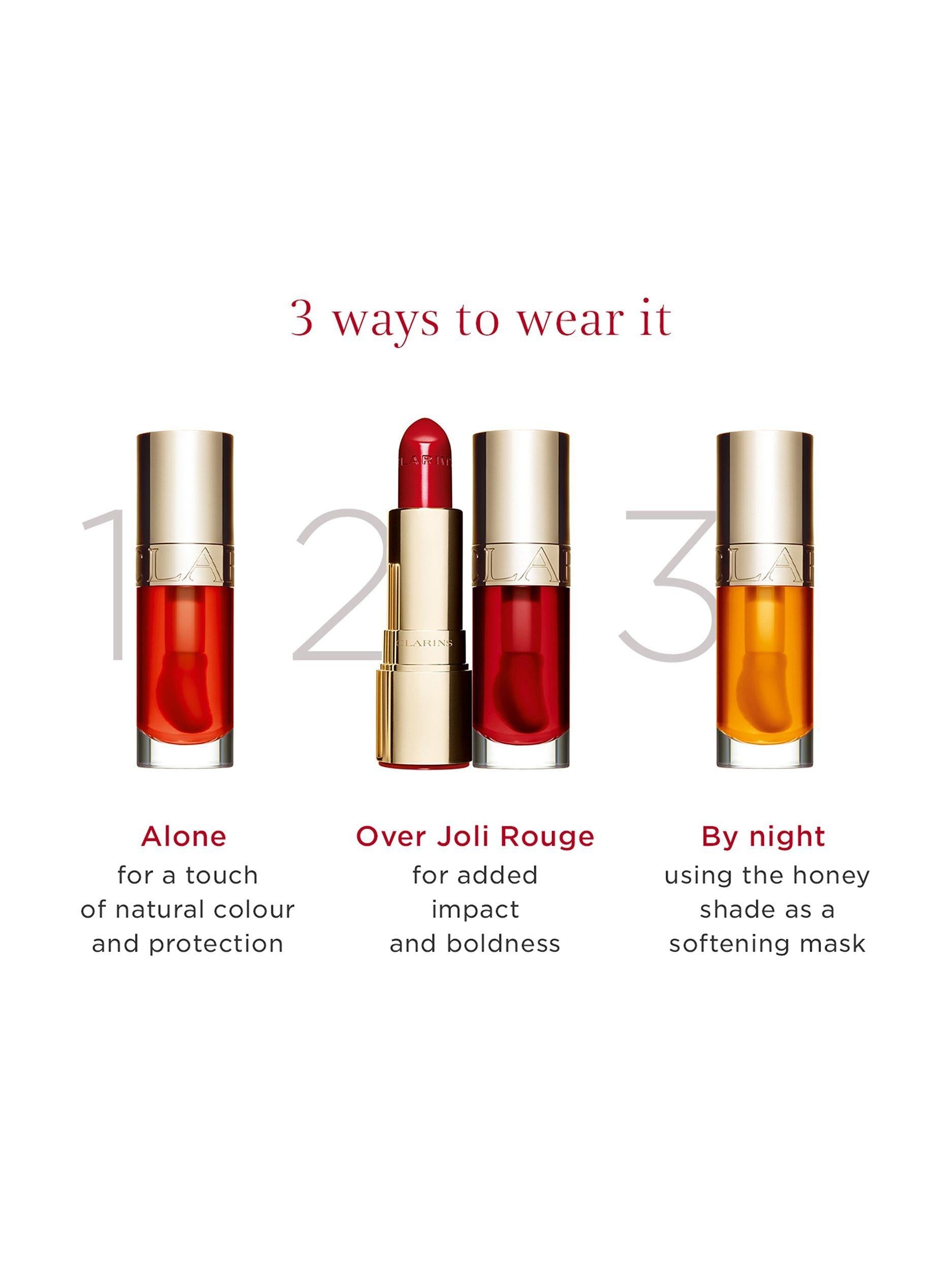 Clarins Lip Comfort Oil tinted lip oil 7ml - British product