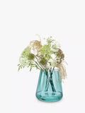 LSA International Lagoon Glass Vase and Lantern H18.5cm, UK version