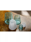 LSA International Lagoon Glass Vase and Lantern H18.5cm, UK version