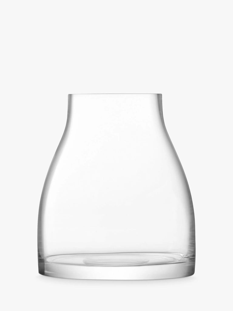 LSA International Flower Kiln Vase, H21cm, Clear