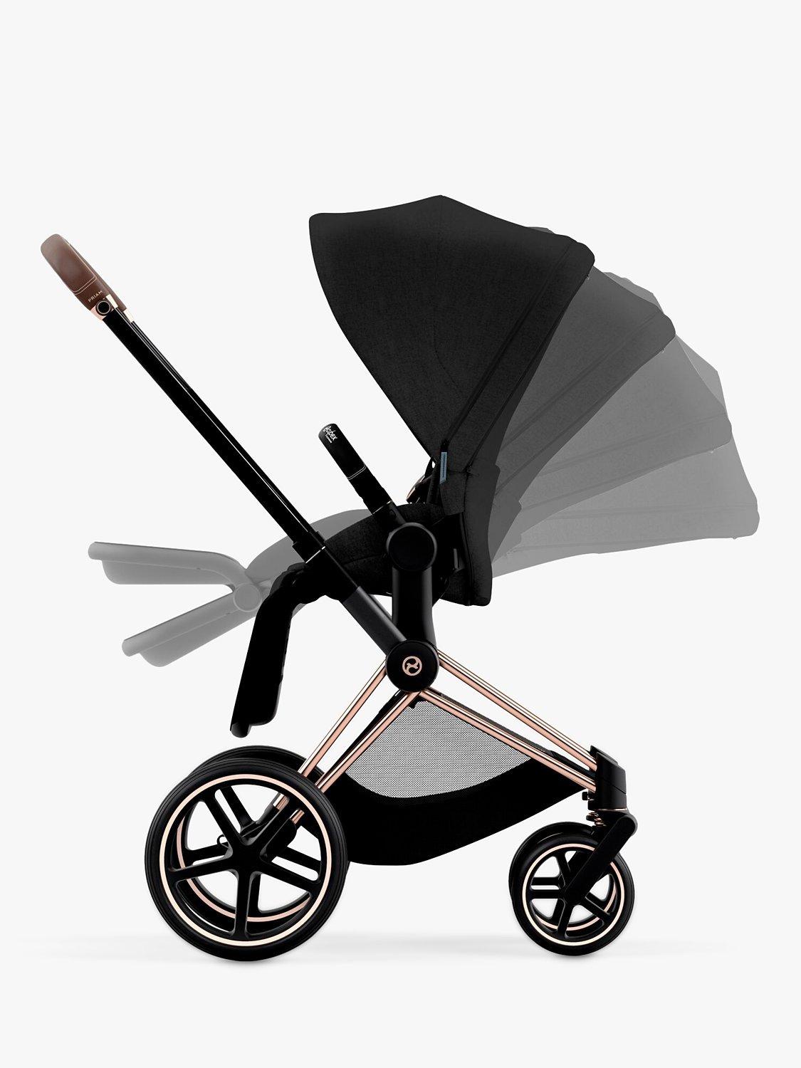 Cybex pushchair chassis in rose gold - British product
