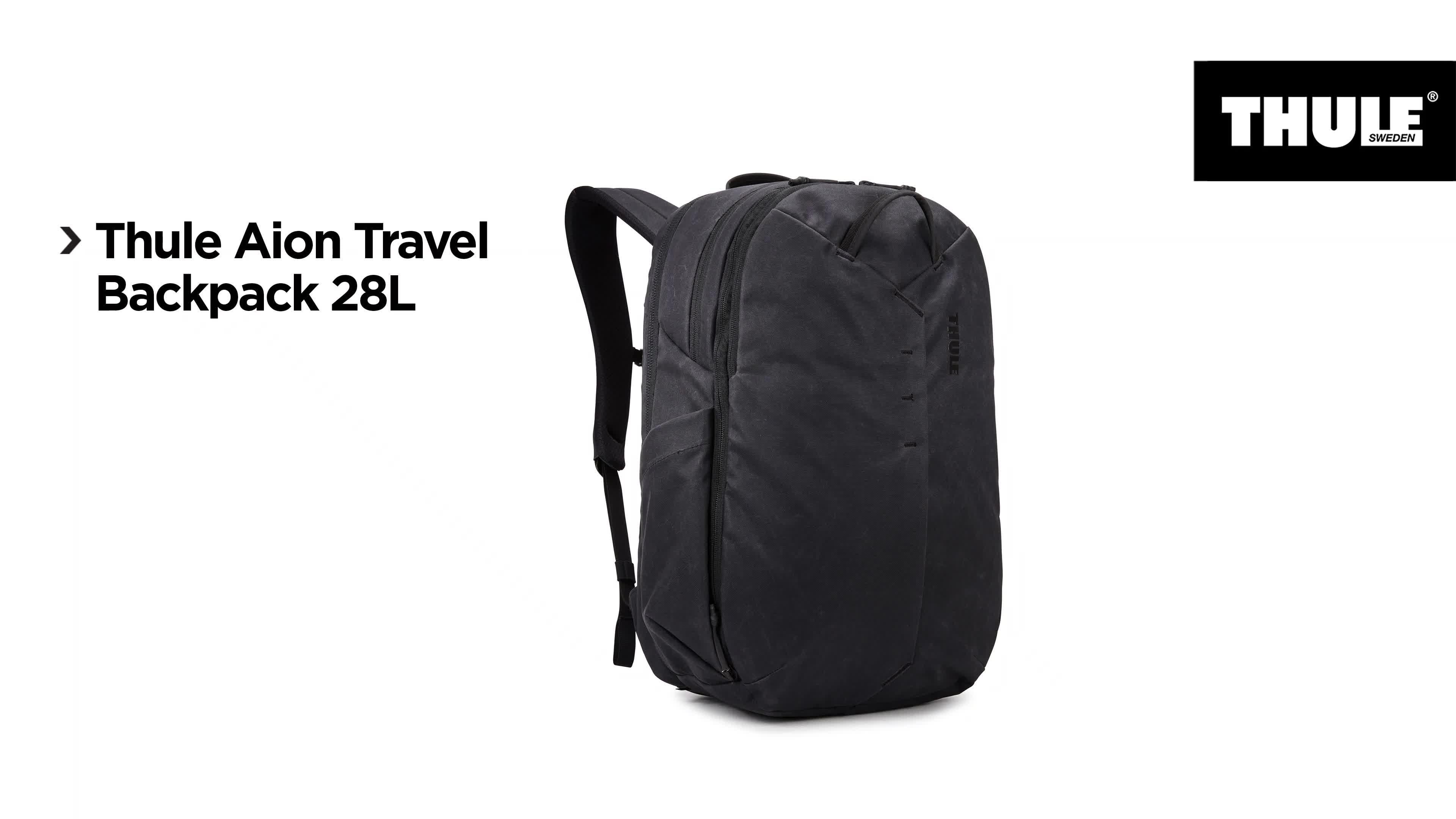 Thule Aion 28L recycled backpack, imported from the UK