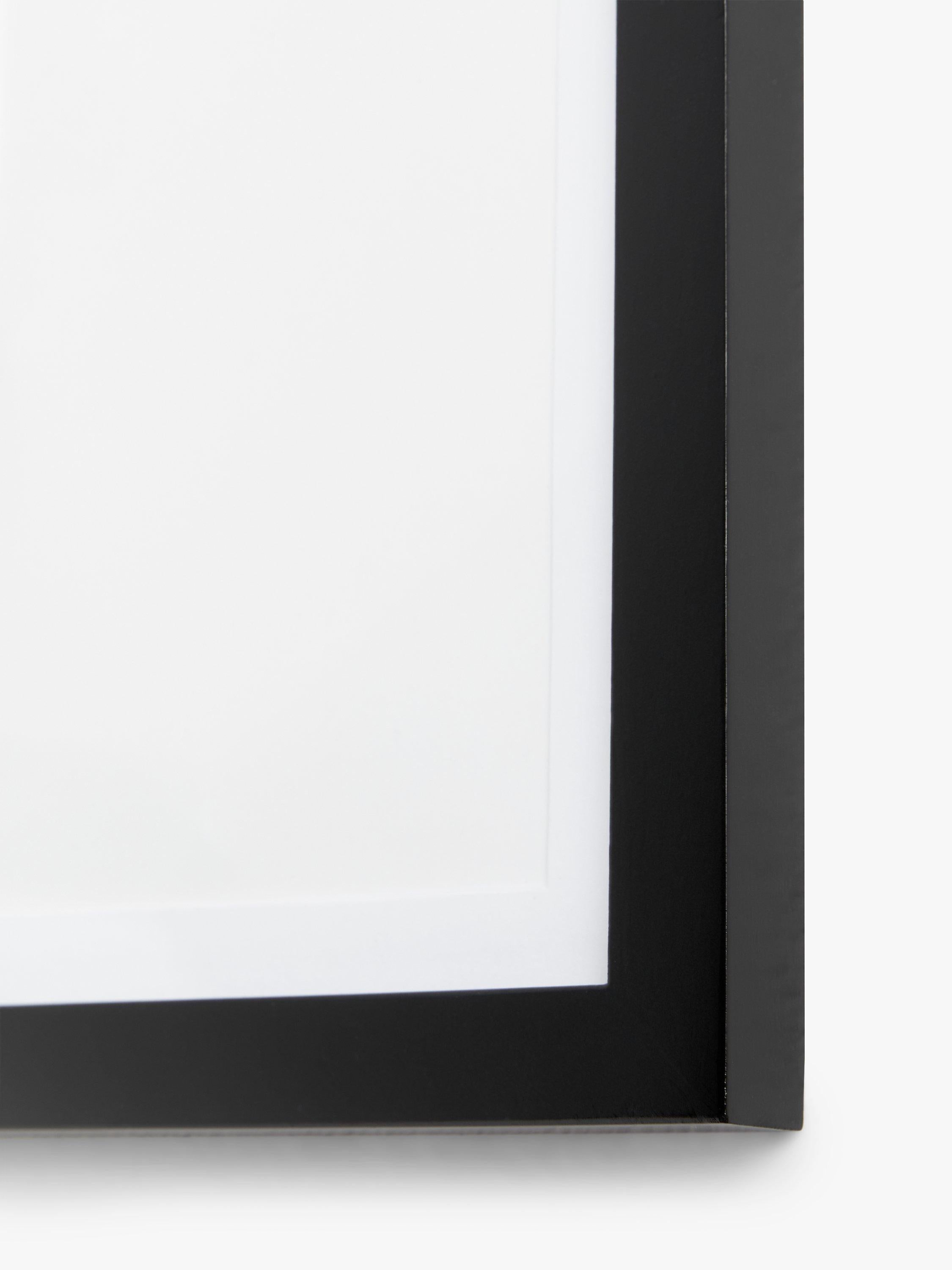 John Lewis multi-aperture wood photo frame set black 5 photo, UK version