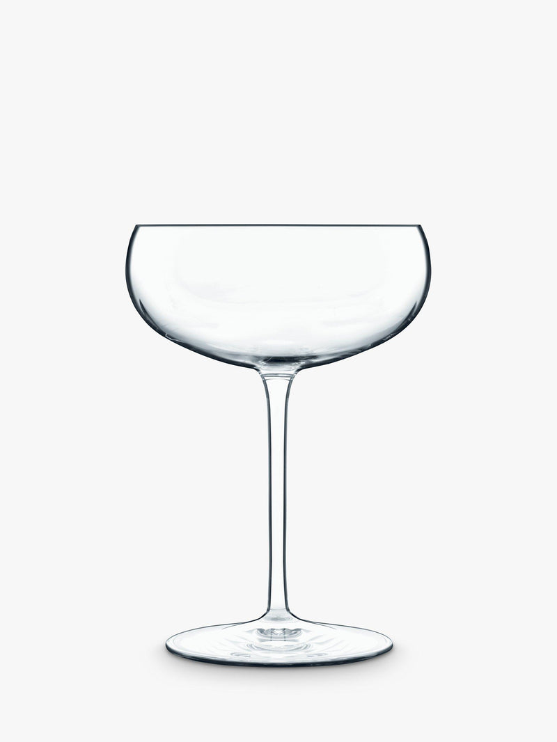 Luigi Bormioli Talismano martini cocktail glass set of 4 clear 300ml (British brand)