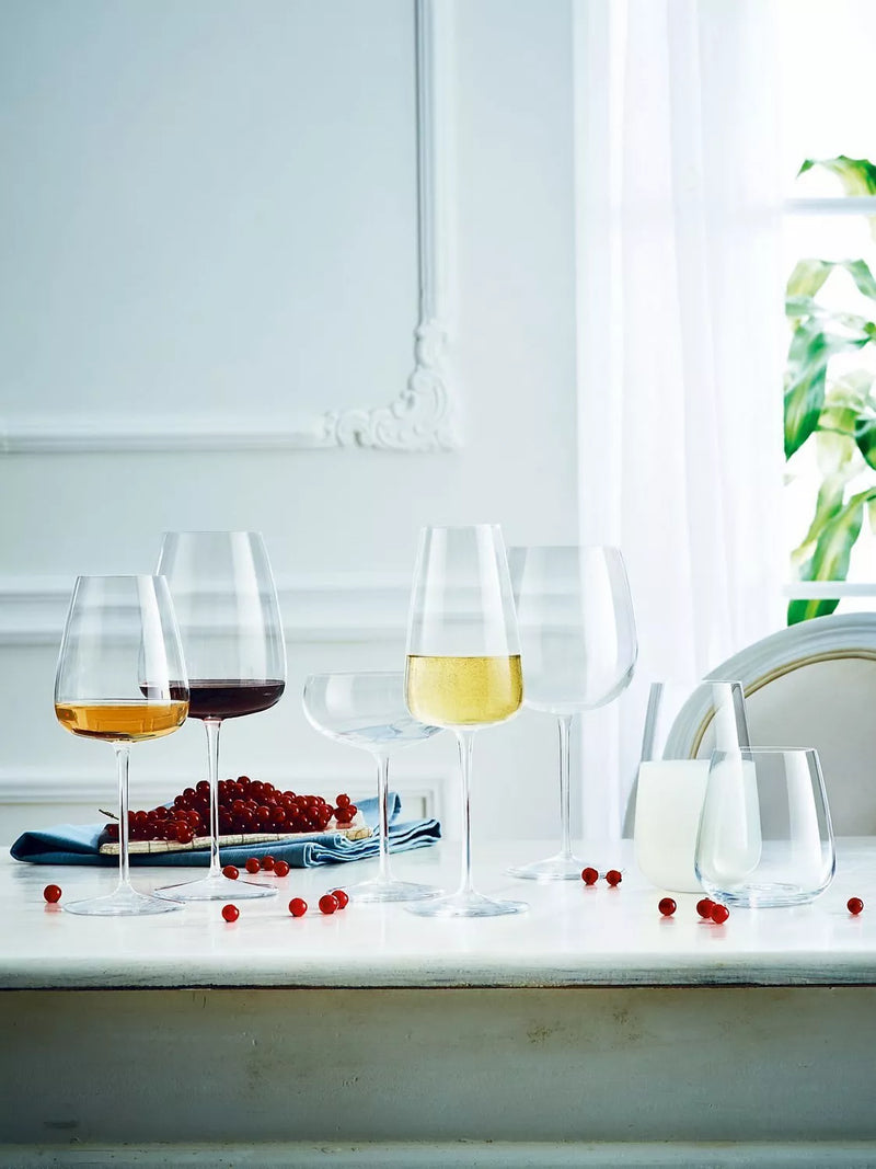 Luigi Bormioli Talismano martini cocktail glass set of 4 clear 300ml (British brand)