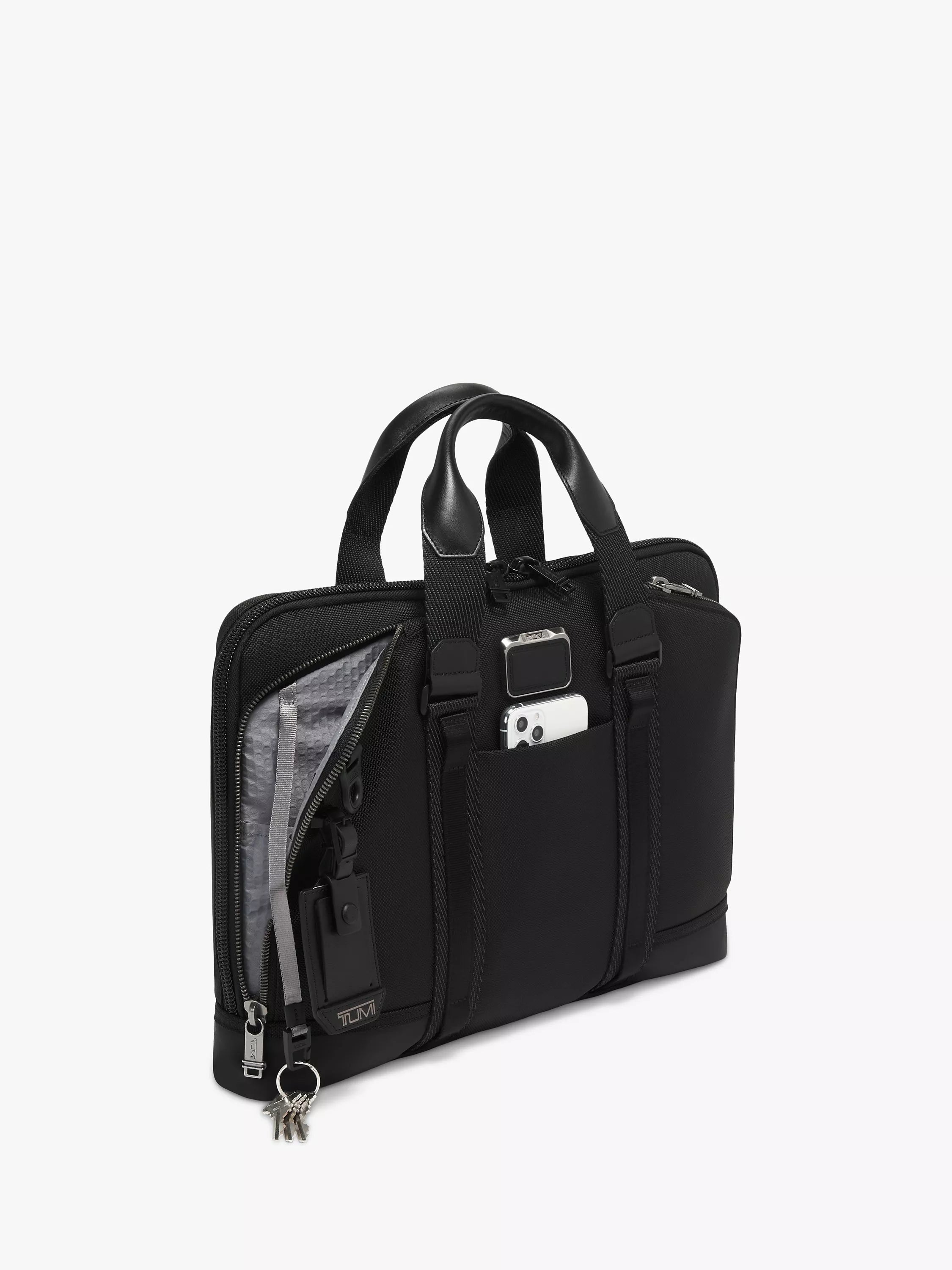 TUMI Alpha Bravo Academy Briefcase slim design, UK version