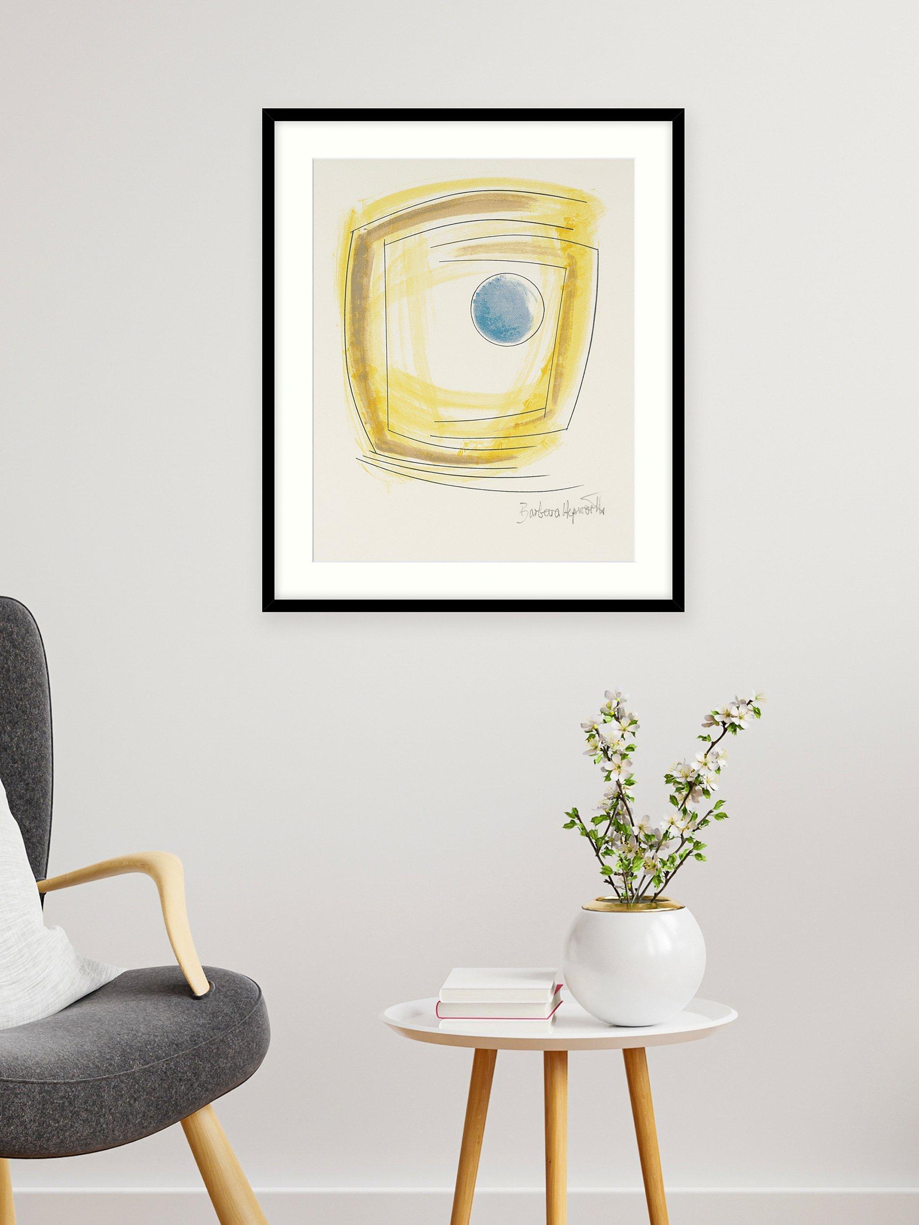 Tate Barbara Hepworth Winter Solstice framed print 63x53cm, imported from the UK