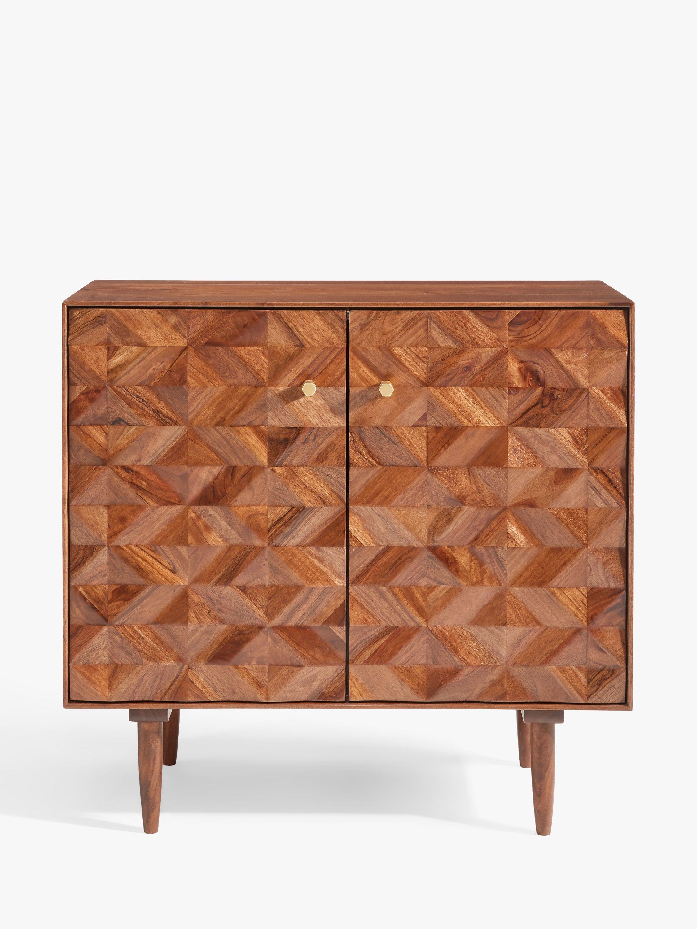 Swoon Franklin acacia wood storage cabinet natural, UK version
