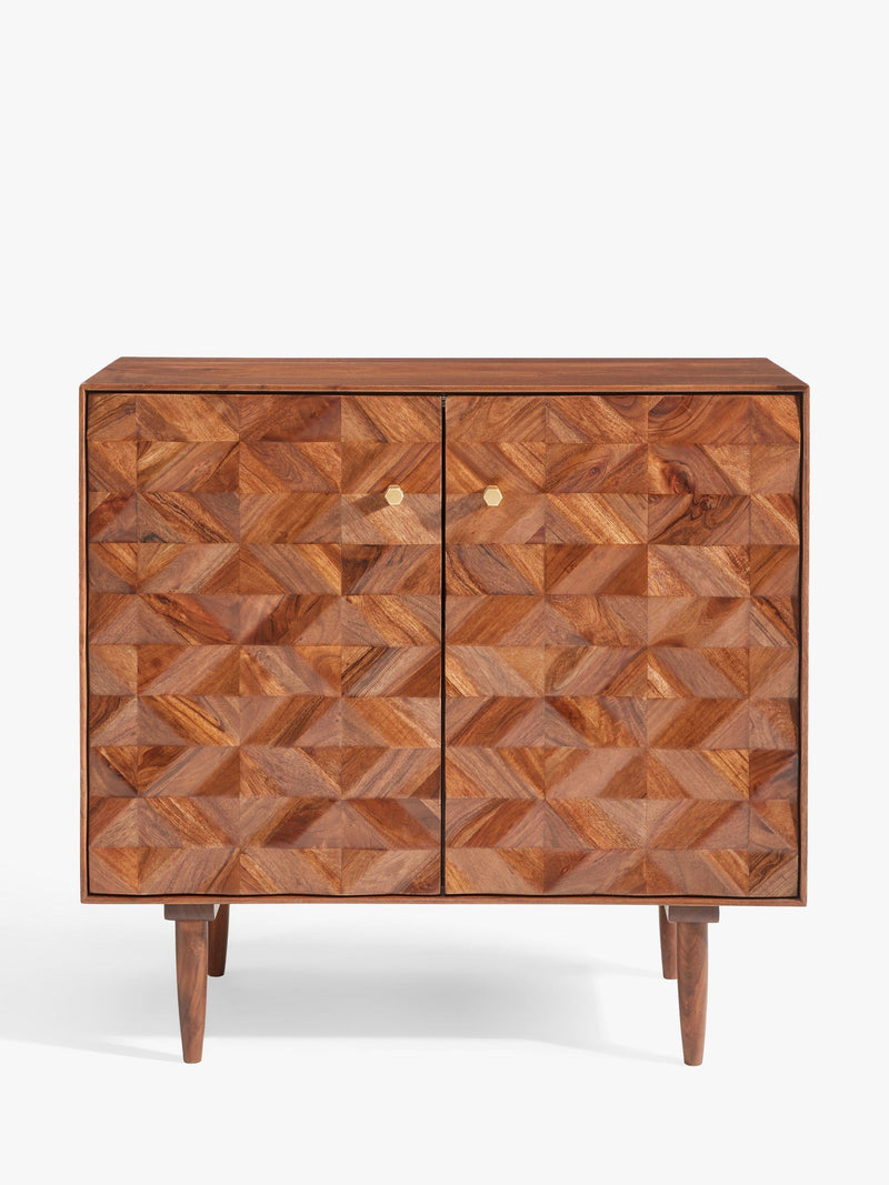 Swoon Franklin acacia wood storage cabinet natural, UK version