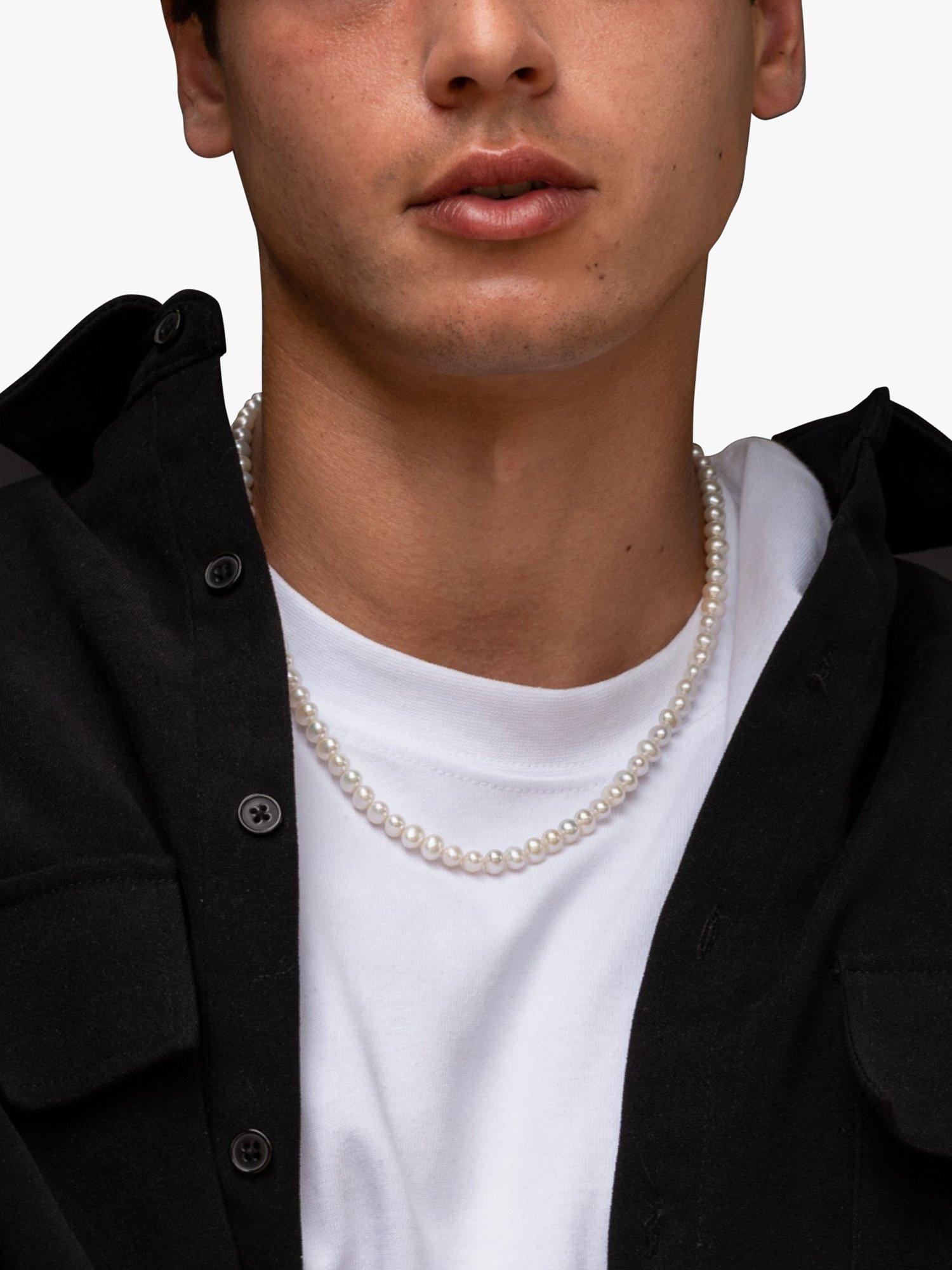 Dower & Hall pearl collar necklace with freshwater pearls, UK version
