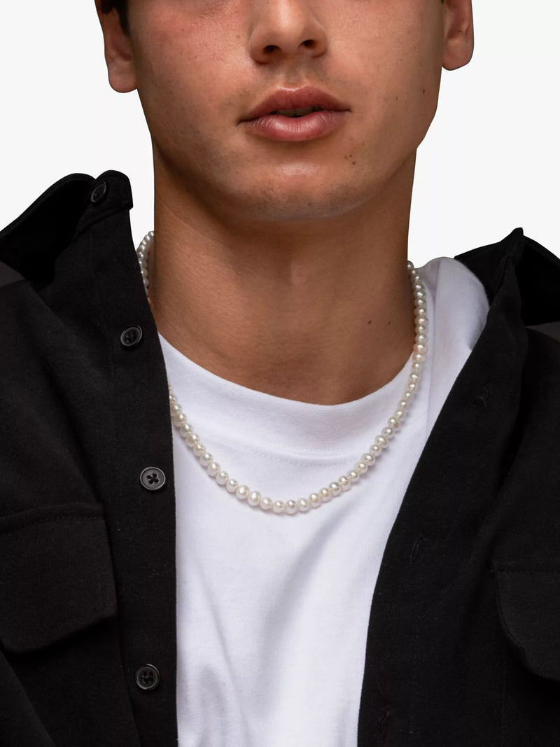 Dower & Hall pearl collar necklace with freshwater pearls, UK version