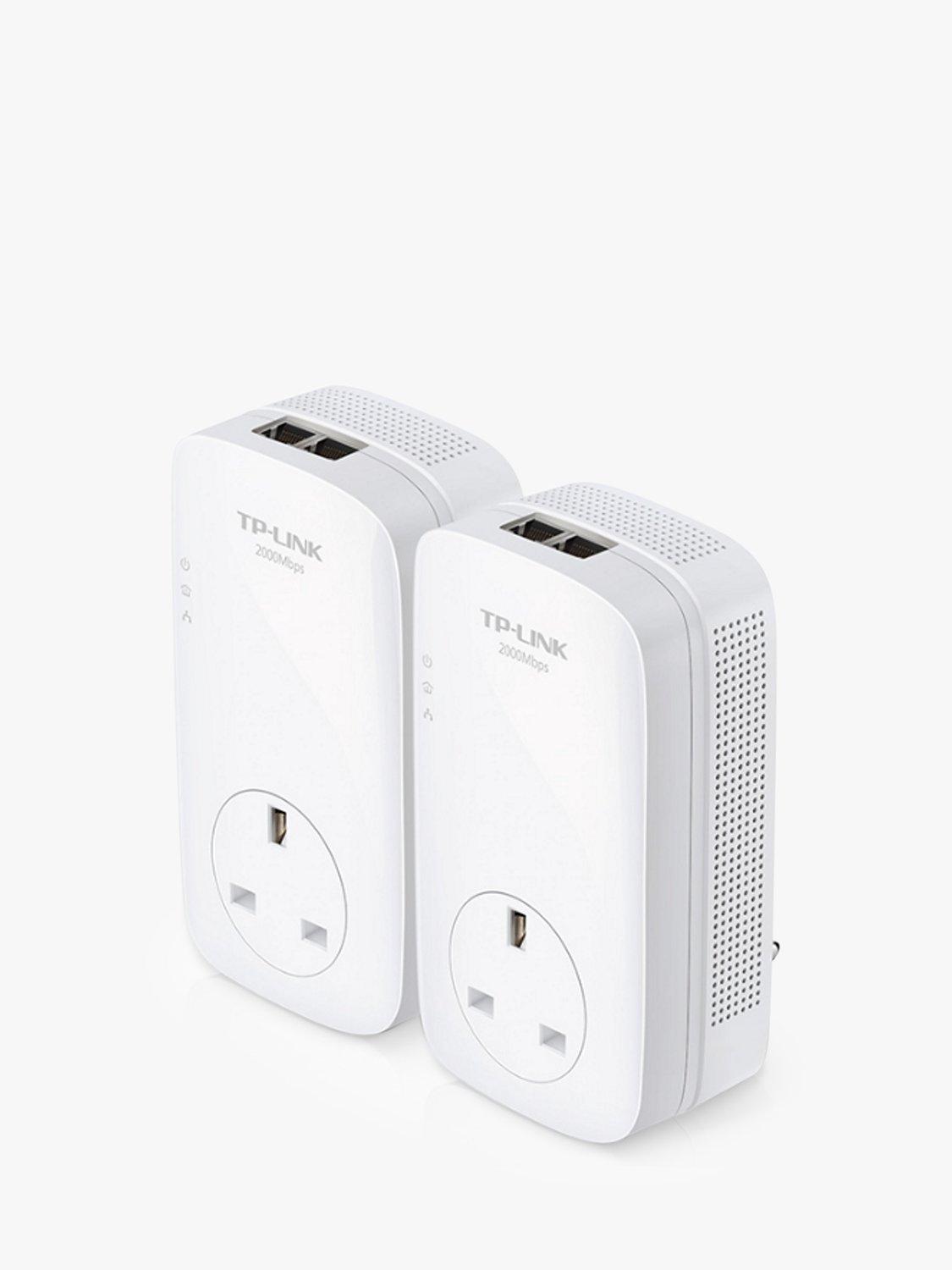 TP-Link TL-PA9020P powerline adapter kit, imported from the UK