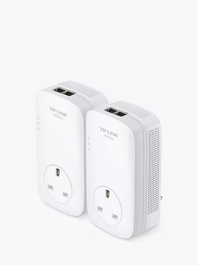 TP-Link TL-PA9020P powerline adapter kit, imported from the UK