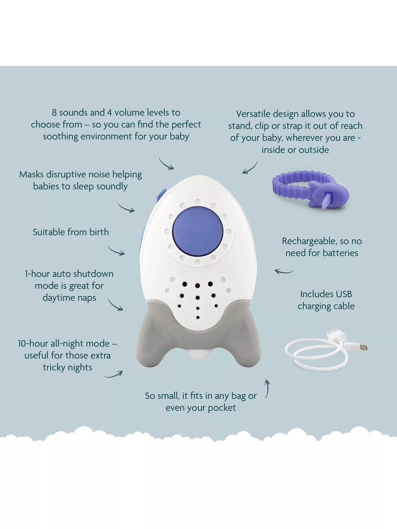Rockit Wooshh baby sound sleep aid, imported from the UK