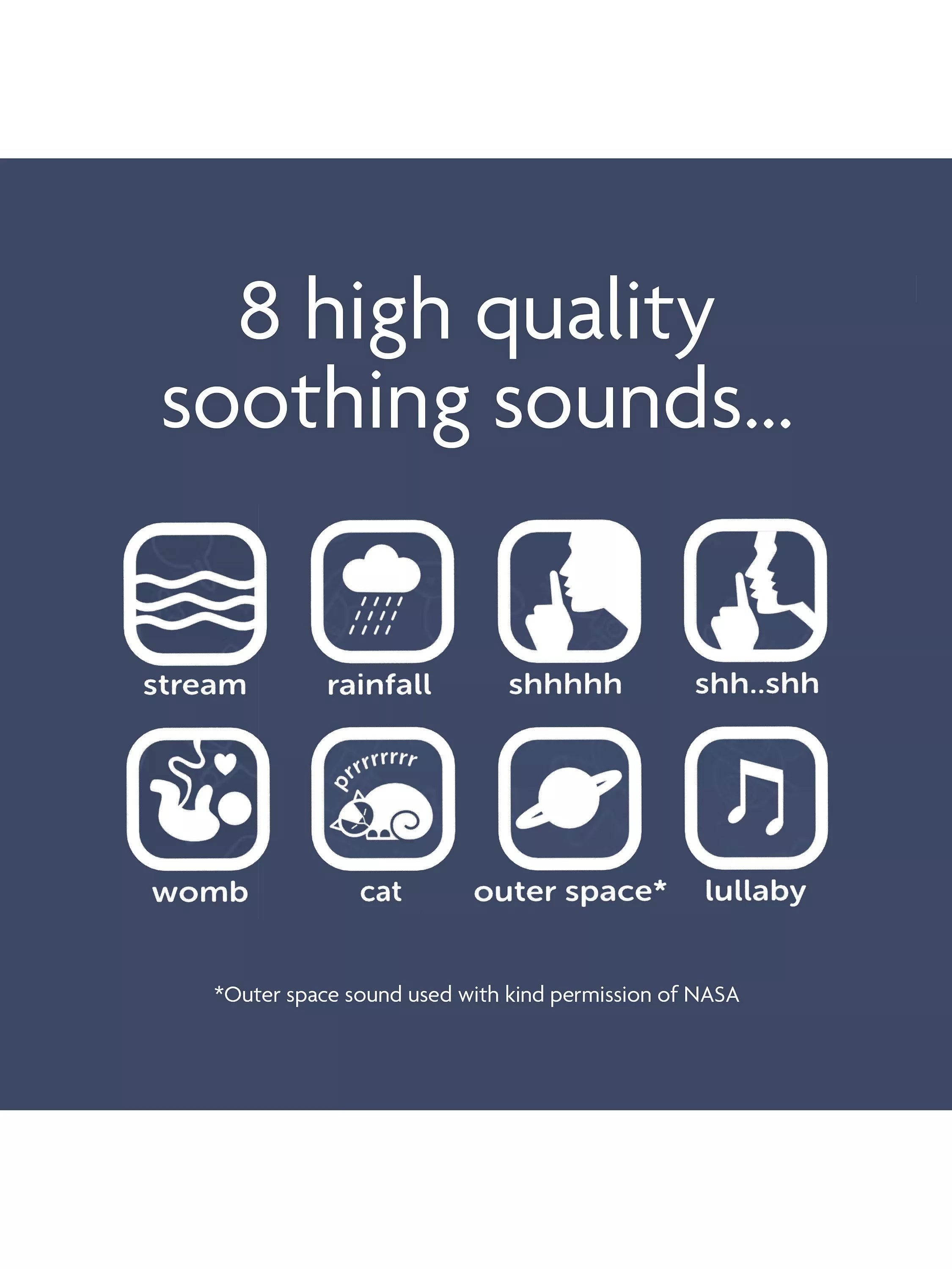 Rockit Wooshh baby sound sleep aid, imported from the UK