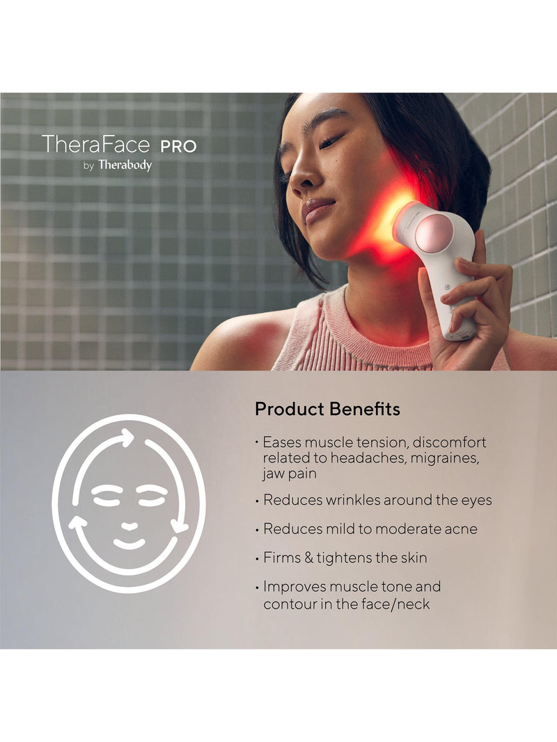 Therabody TheraFace PRO facial health device - British product