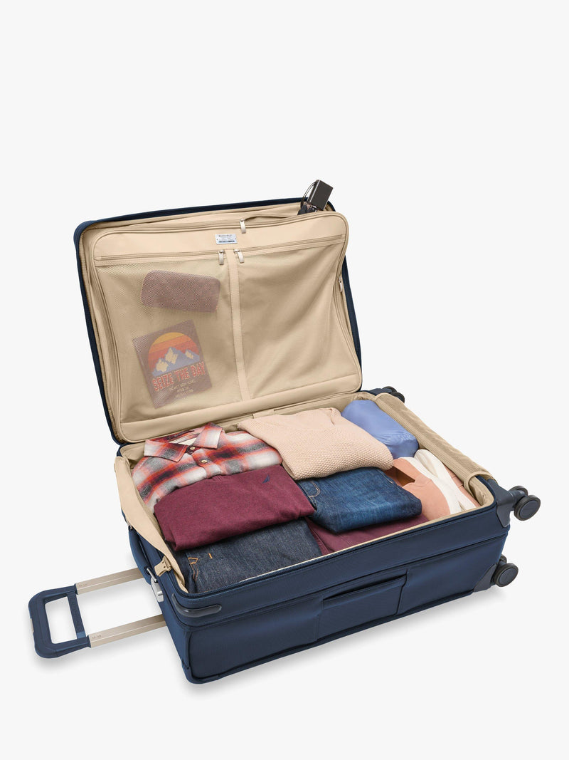 Briggs & Riley Baseline 4-wheel spinner 73cm expandable suitcase (British brand)