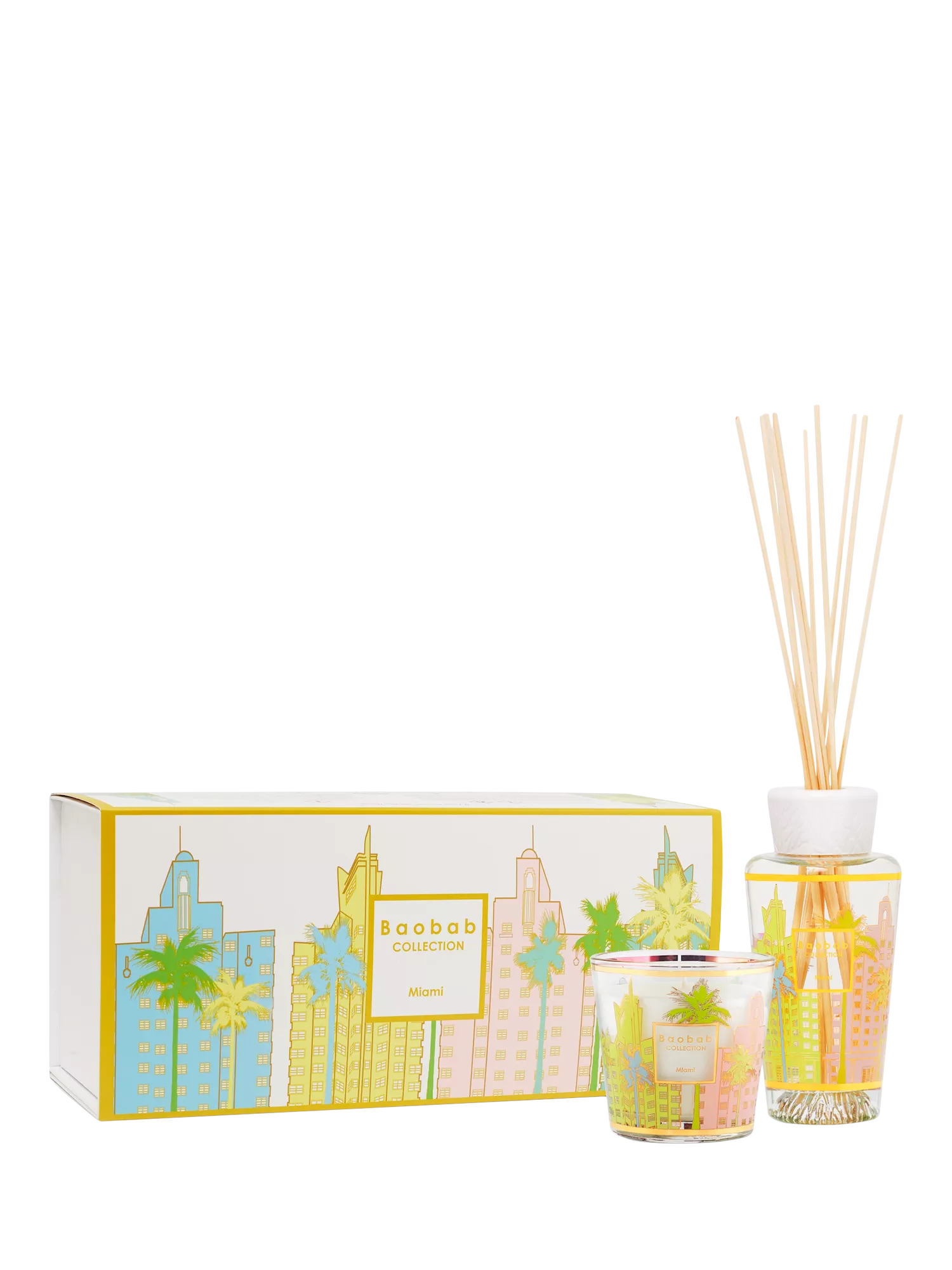 Baobab Collection home fragrance gift set Miami (British brand)