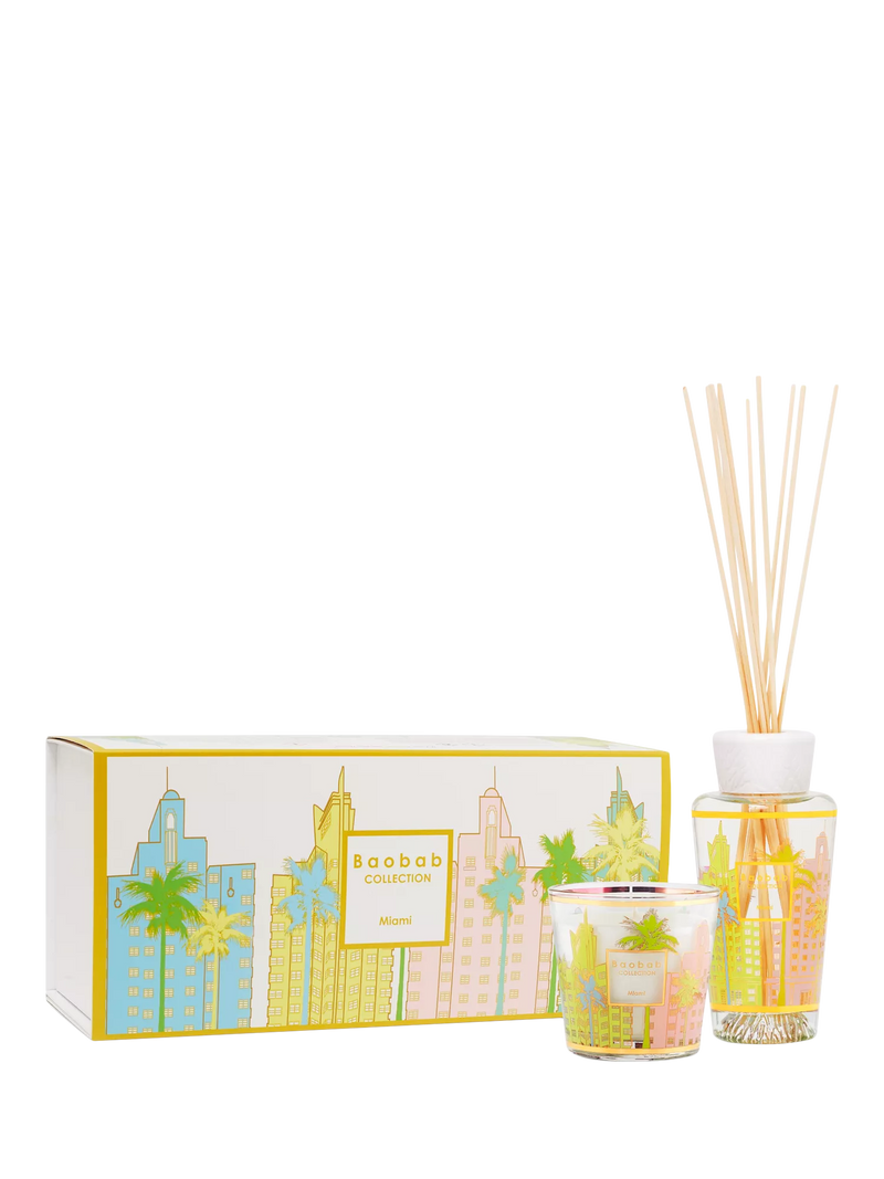 Baobab Collection home fragrance gift set Miami (British brand)