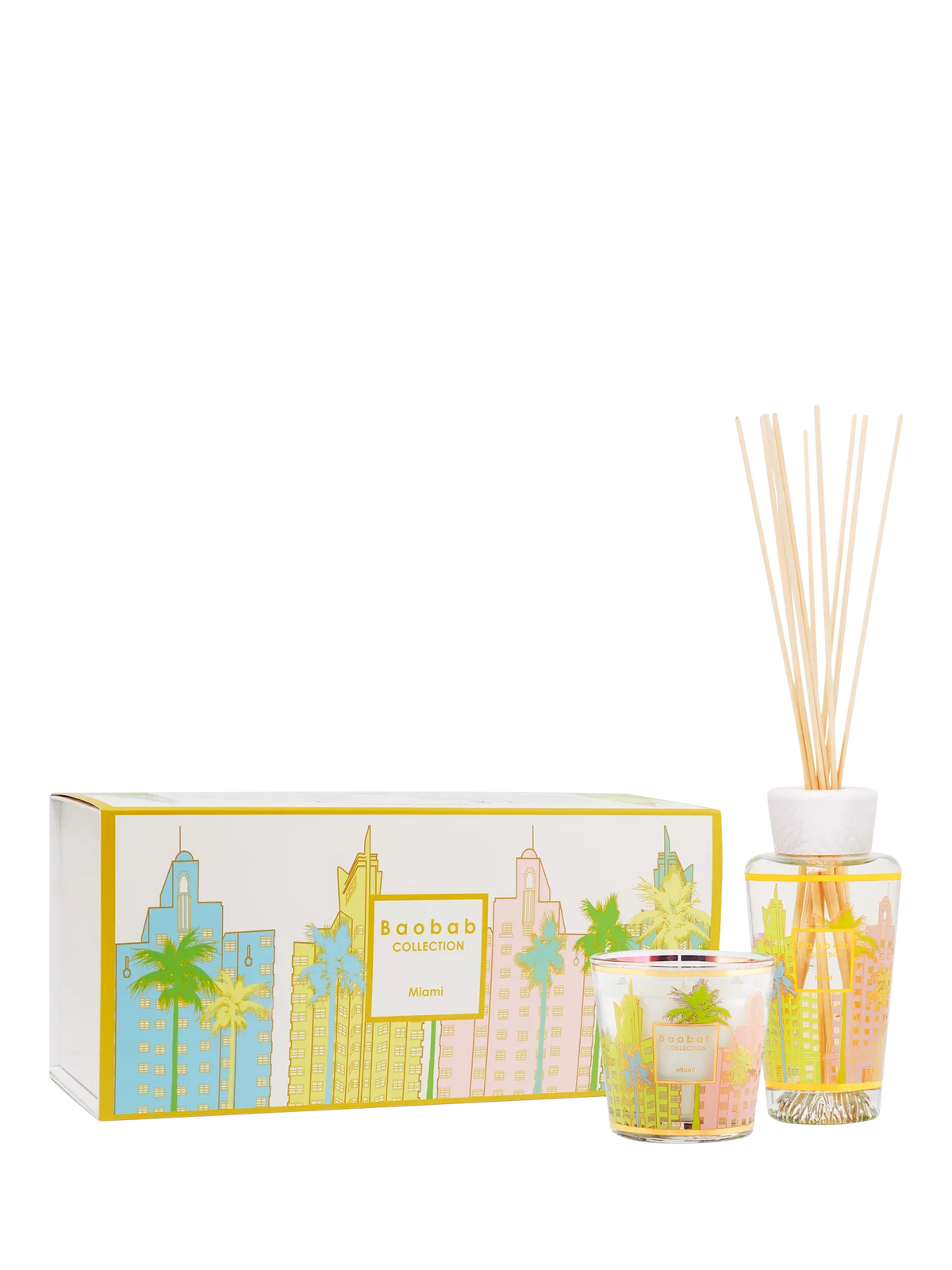 Baobab Collection home fragrance gift set Miami (British brand)