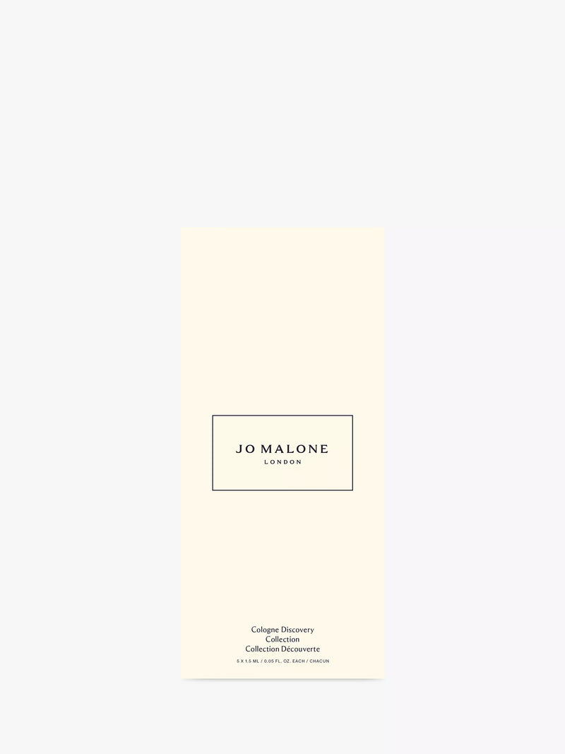 Jo Malone London cologne discovery fragrance gift set with five scents, UK version