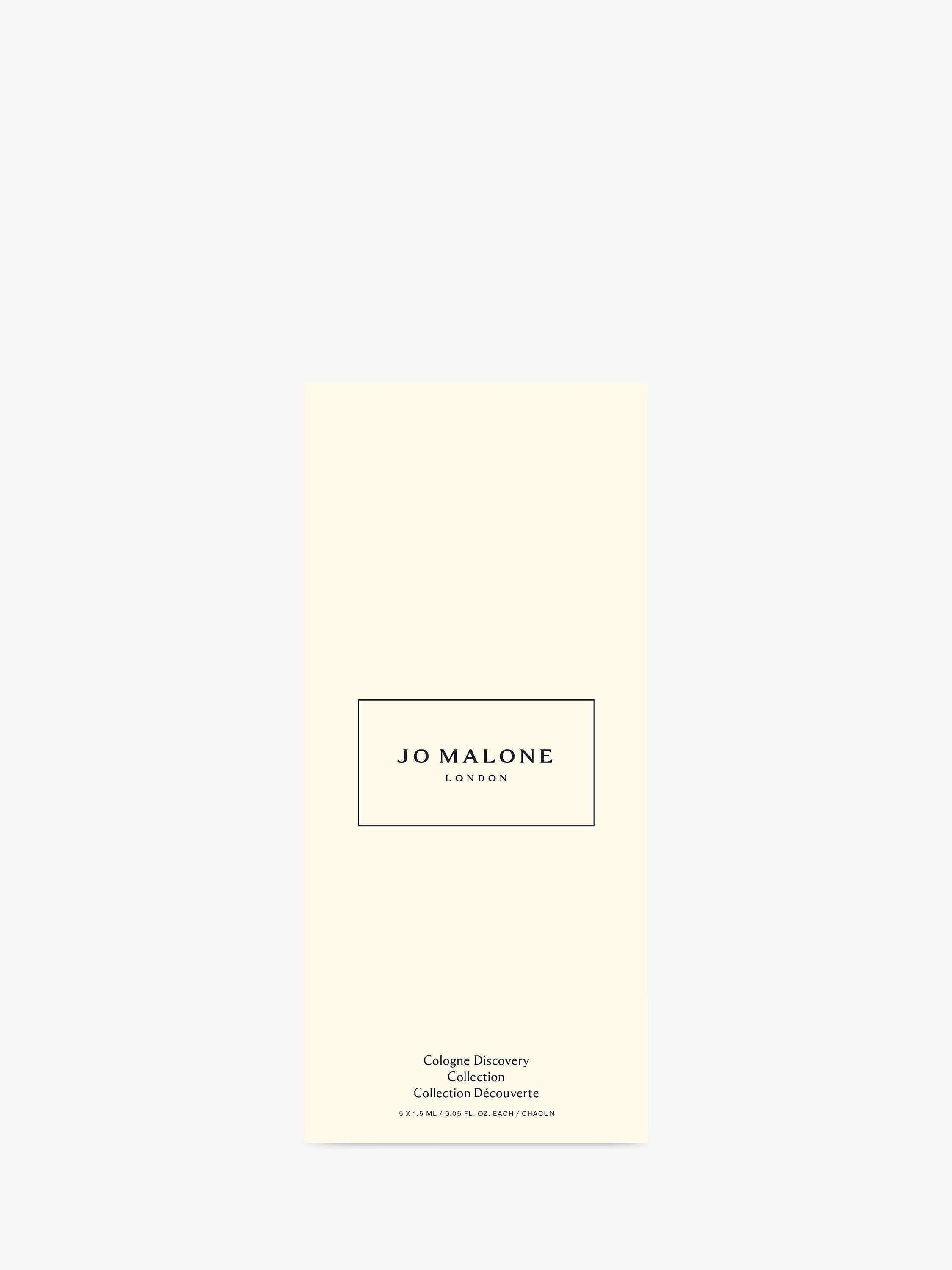 Jo Malone London cologne discovery fragrance gift set with five scents, UK version