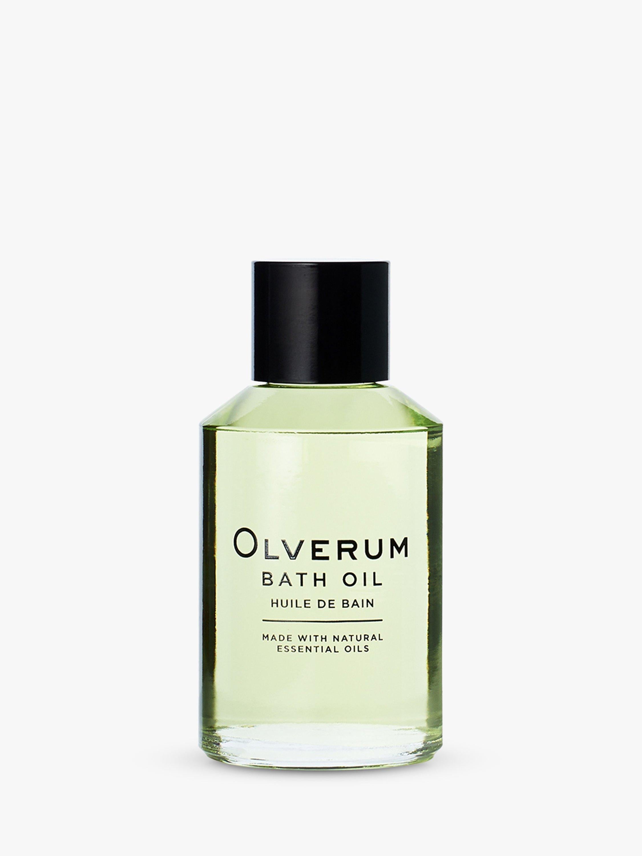 Olverum bath oil, imported from the UK