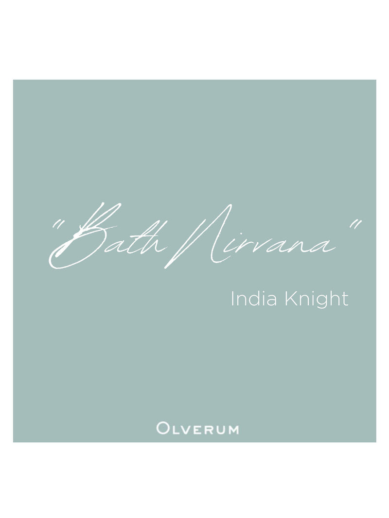 Olverum bath oil, imported from the UK