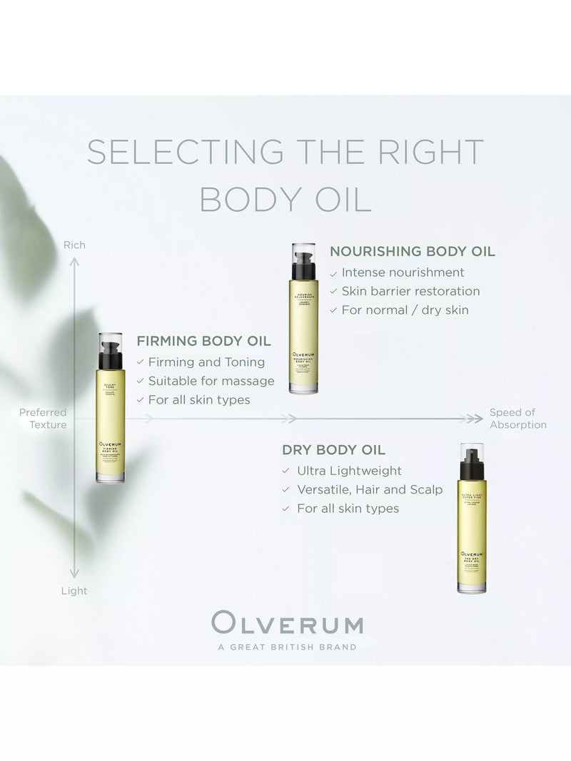 Olverum Firming Body Oil 100ml (British brand)