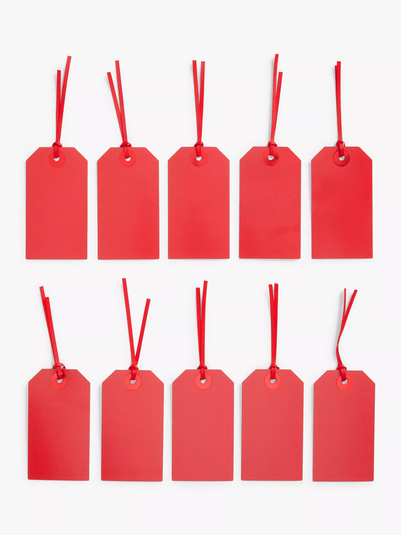 John Lewis Gift Tags Pack of 10