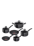 Tefal Enhance Aluminium Non-Stick Frying Pan and Saucepan Set 6-piece (British brand)
