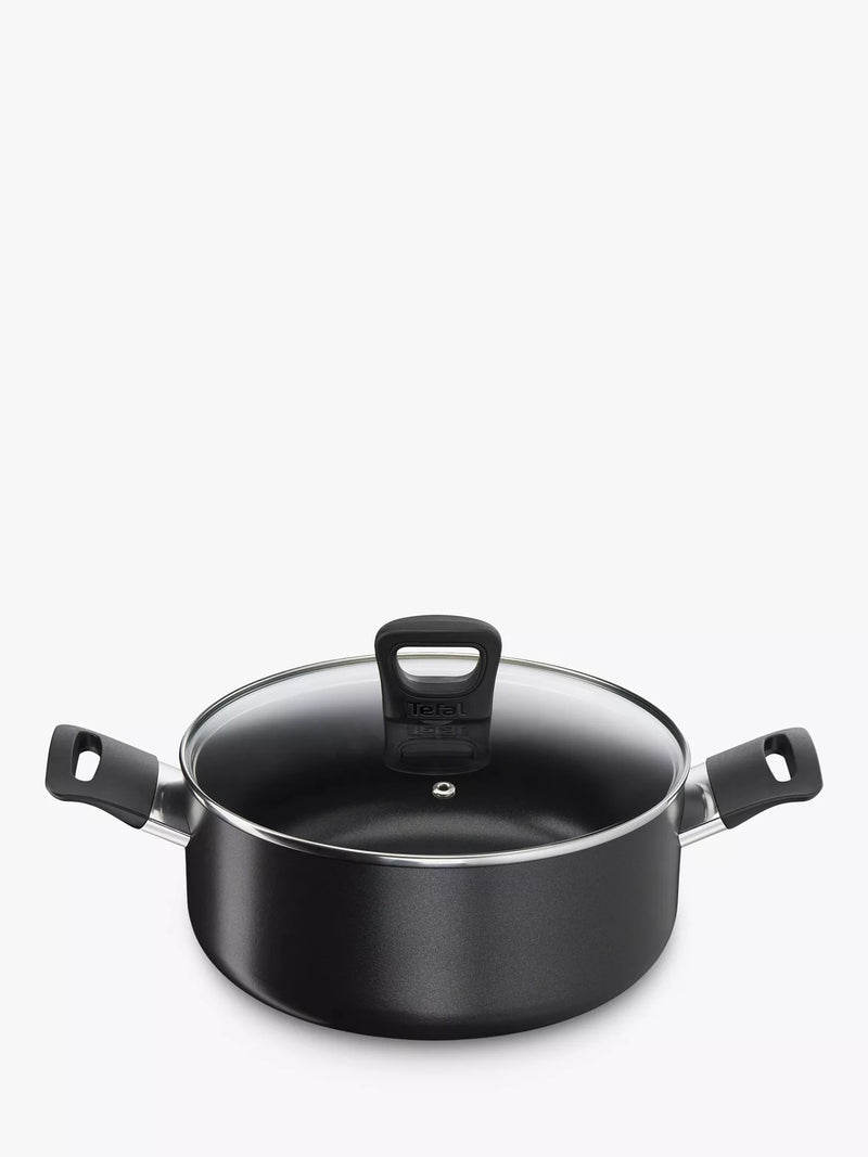 Tefal Enhance Aluminium Non-Stick Frying Pan and Saucepan Set 6-piece (British brand)